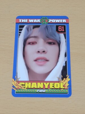 EXO Chanyeol - Official Album Photocard (The War, Kokobop, DMUMT