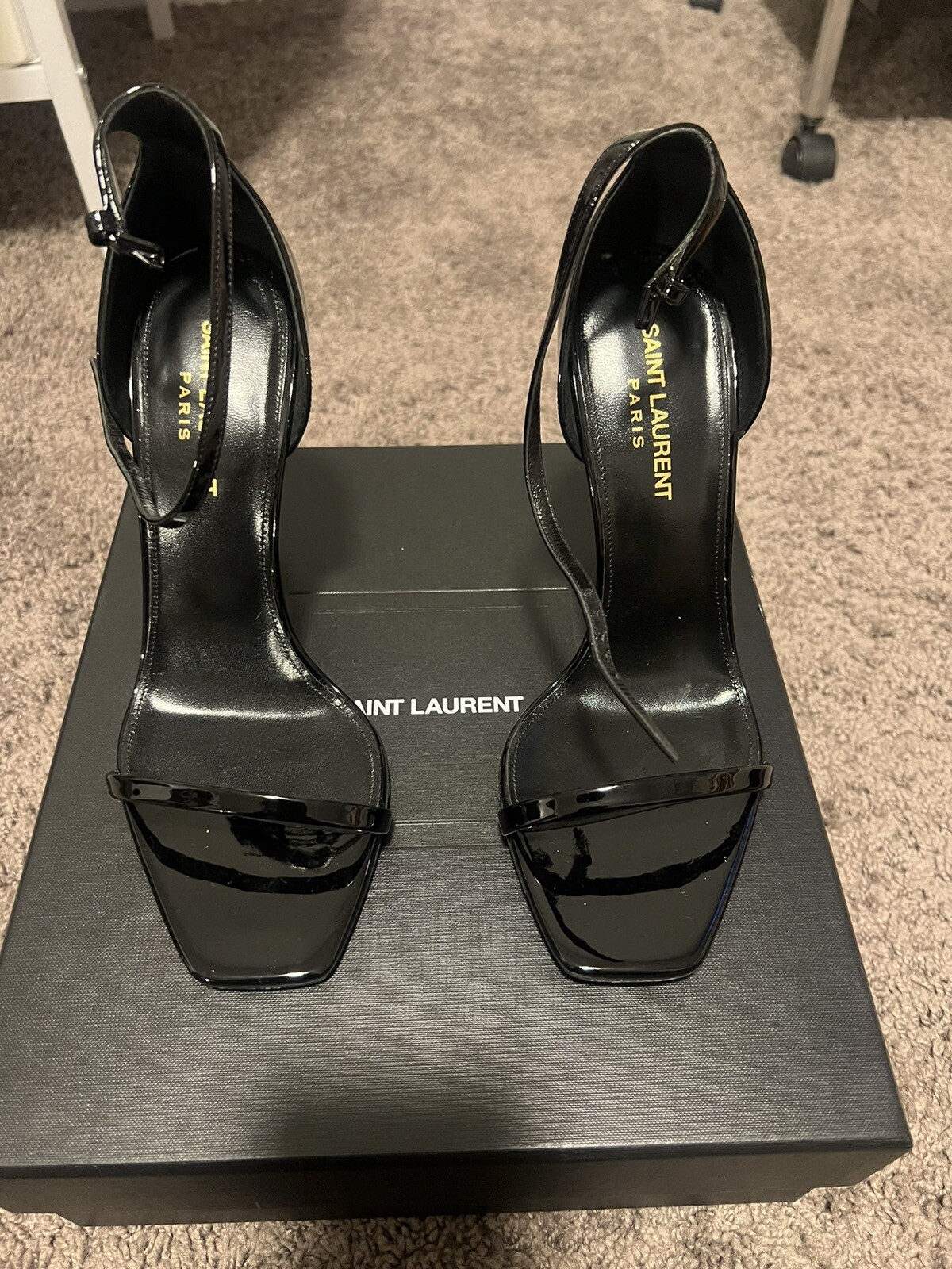 SAINT LAURENT YSL TACCHI OPYUM NERI taglia 38