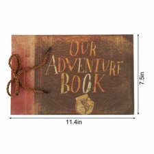 Our Adventure Book Photo Album Scrapbook Memory Anniversary DIY Xmas Gift UK