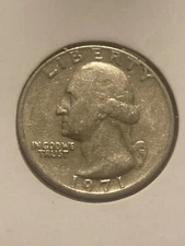 1971 Quarter Dollar P DDR FS-801 Variety