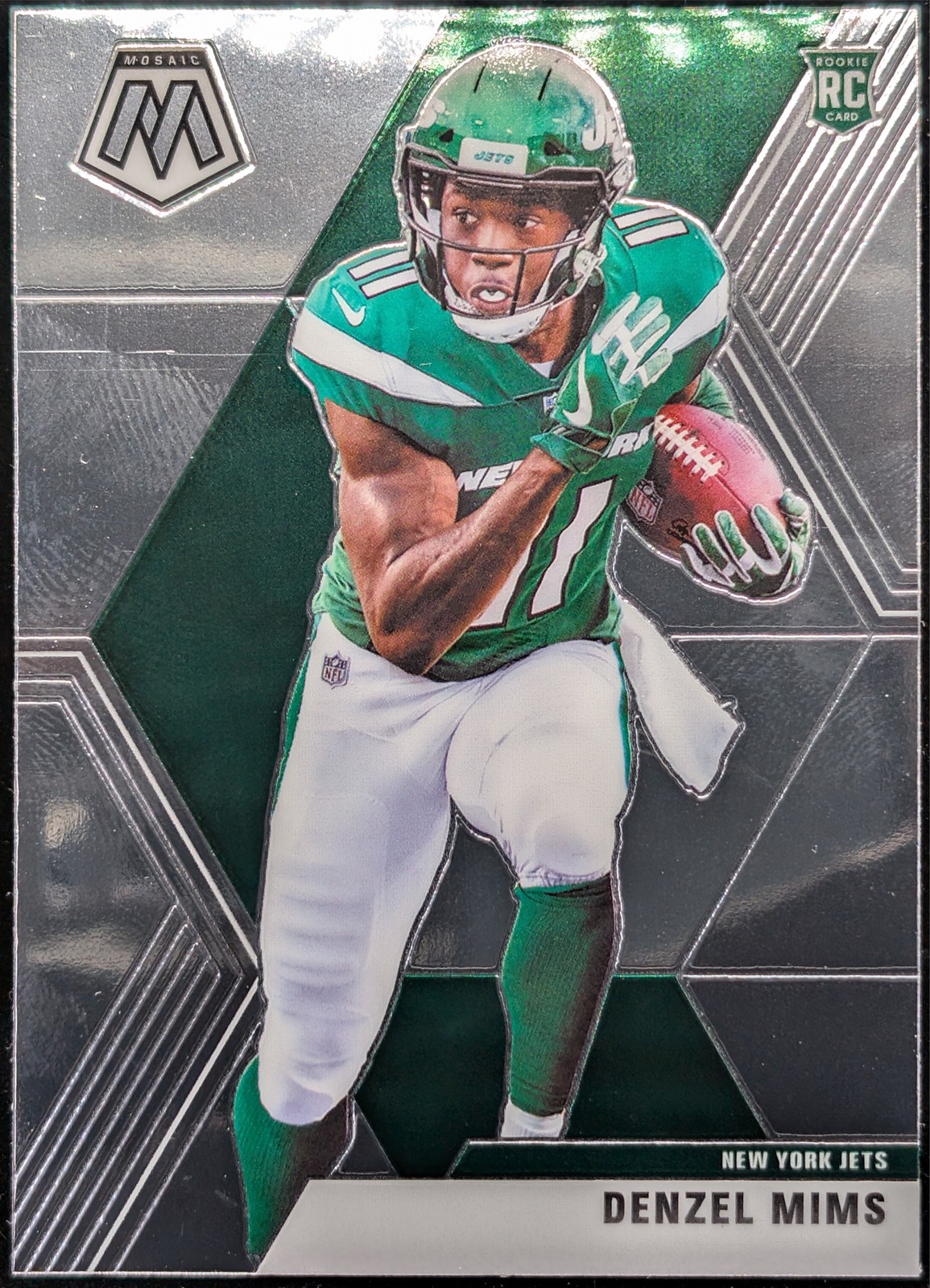 2020 Panini Mosaic #225 Denzel Mims New York Jets RC
