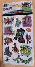 SCOOBY-DOO HALLOWEEN 54 STICKERS 4 Sheets Multiple Designs NEW Free Shipping 