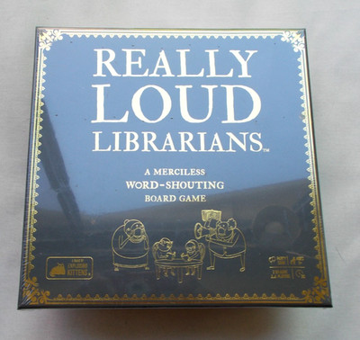 Really Loud Librarians Board Game by Exploding Kittens, ages 8+  New/Sealed