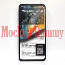Official TCL MOCKUP DUMMY - TCL NXT PAPER 70 Pro, Flip 4, K32, 50 XL V2, K11