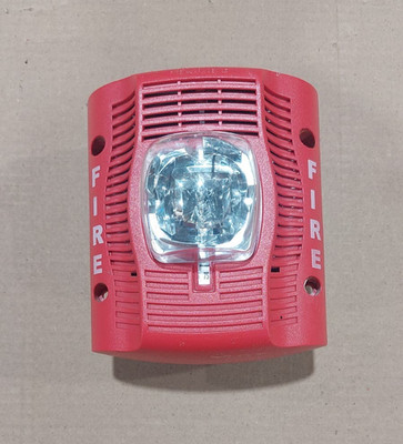 SYSTEM SENSOR SPSRK Wall Speaker Red Outdoor P8