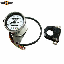 Motor 2.4 Mechanical Mini Speedometer 224060 Mph W Indicator Ledtrip Meter Motor 2.4 Mechanical Mini Speedometer 224060 Mph W Indicator Ledtrip Meter