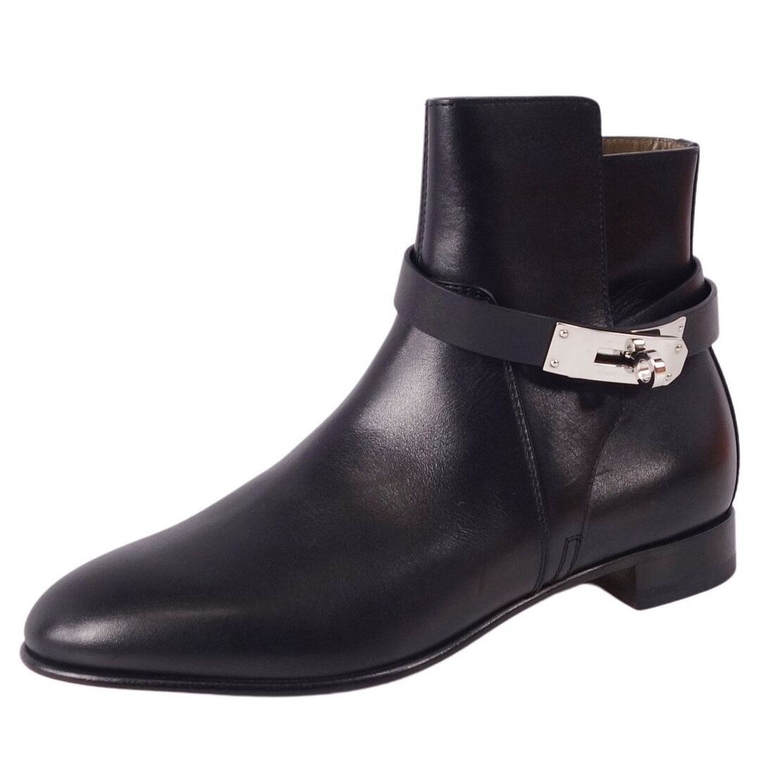 Hermes 2021 Boots Short Ankle NEO Kelly Hardware Leather 36 (23cm Used MOLO-0