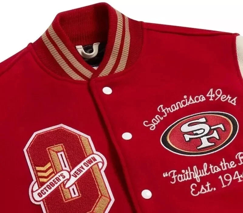 San Francisco 49ers Varsity Jacket