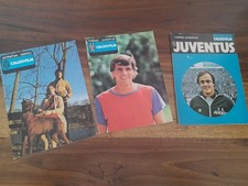 3 RIVISTE VINTAGE 1979 CALCIO FILM JUVENTUS VS NAPOLI E 2 DERBY TORINO
