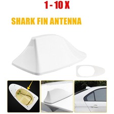 1-10pcs Shark Fin Antenna Roof Radio Amfm Aerial White Cover For Hyundai Tucson