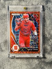 Luca Tresh 2021 Prizm Draft Picks Red Velocity Prizm Prospect Parallel