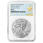 2025 (W) $1 American Silver Eagle NGC MS70 FDI West Point Star Label