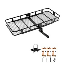 500 lbs Hitch Cargo Carrier 70"x30"x6" Folding Cargo Carrier for 2" Receiver