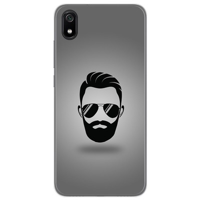 SHIEID Cover per Xiaomi Redmi 7A Cover,Vetro temperato Marmo Ultra
