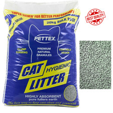 Pettex Premium Clumping Cat Litter 20kg – Natural, Biodegradable, Odour Control 0.81 per kilo