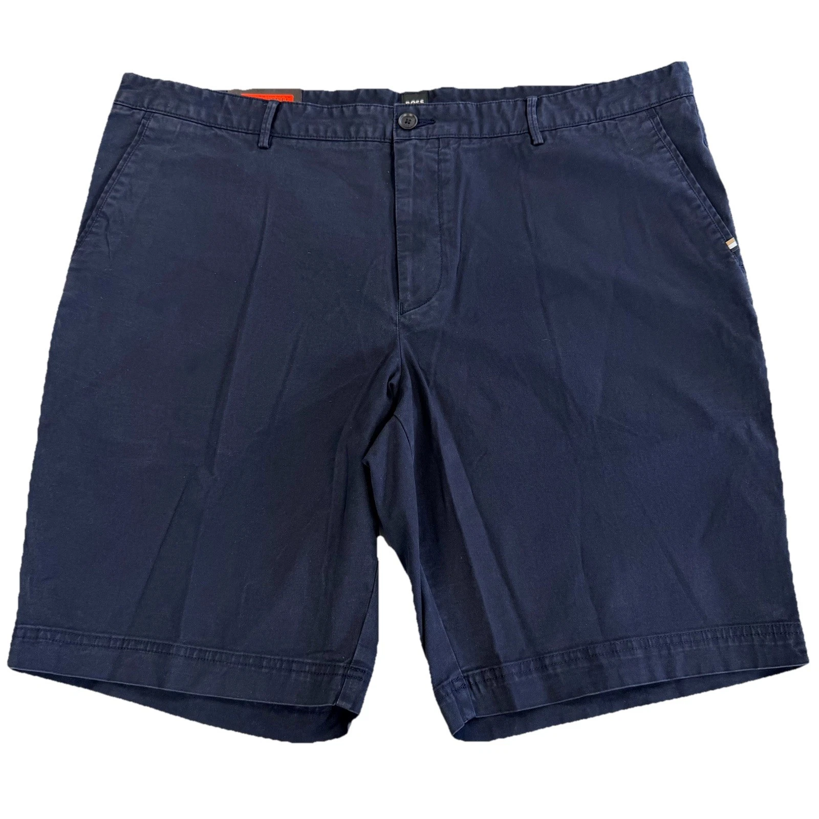 Boss Hugo Boss Slice Cotton Shorts Navy Blue Mens Size W42 New
Opens in a new window or tab