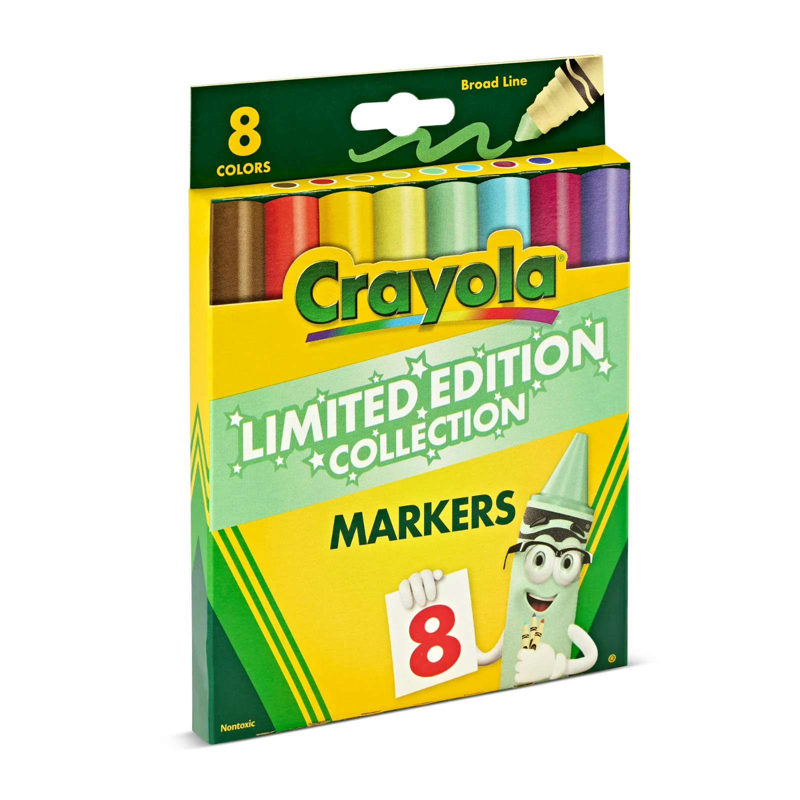 Crayola Limited Edition 8 Retired Colors Marker Set, Brand N