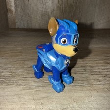Paw Patrol Mighty Pups Super PAWS Superhero Charged Up Chase Dog Police RARE