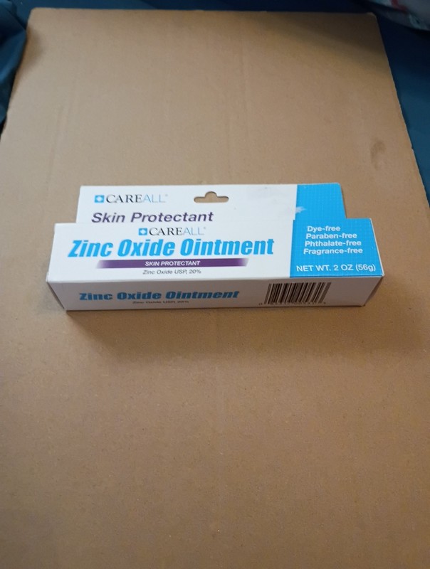 Zinc Oxide Ointment Skin Protectant (2 oz ) CareAll 20%   EXP 07/2027