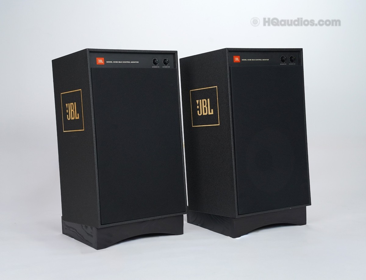 JBL 4312B MKII Studio Monitor Speakers –Fully Restored –1-Year WRT