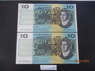Australian Banknotes: Uncirculated $10 Set Great Item Must Have! (T8935)