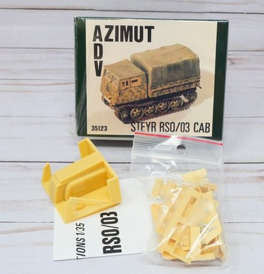 Azimut ADV 35123, Steyr RSO/03 Cab, Conversion Model Kit, Resin, 1/35 Scale