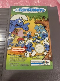 Nintendo NES / Les Schtroumpfs / Jeu PAL FRA CIB / Nintendo Entertainemen System