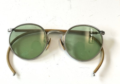 Vintage Ful Vue Tinted Lens Safety Glasses Sunglasses Steampunk Eyewear
