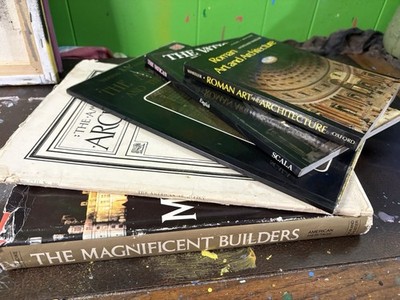 Architecture And Arts Books Lot Of 5. A Lot Of Interesting Photos And Stories