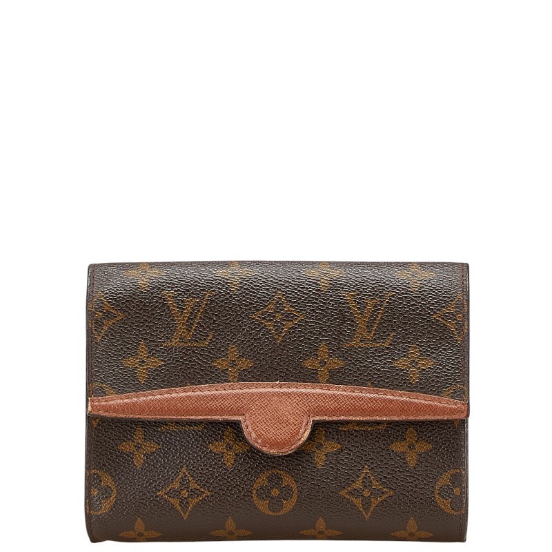 Louis Vuitton Monogram Arches Pouch Small Item Holder M51975 Brown PVC Leather Ladies Accessory