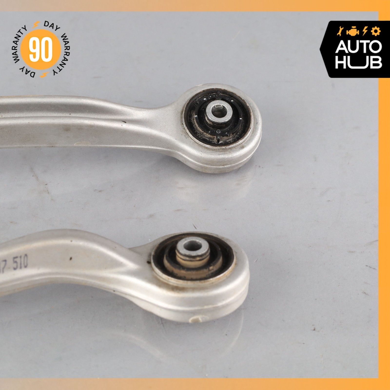 03-18 Bentley Continental GTC GT Front Right Side Upper Control Arm Set OEM 11k