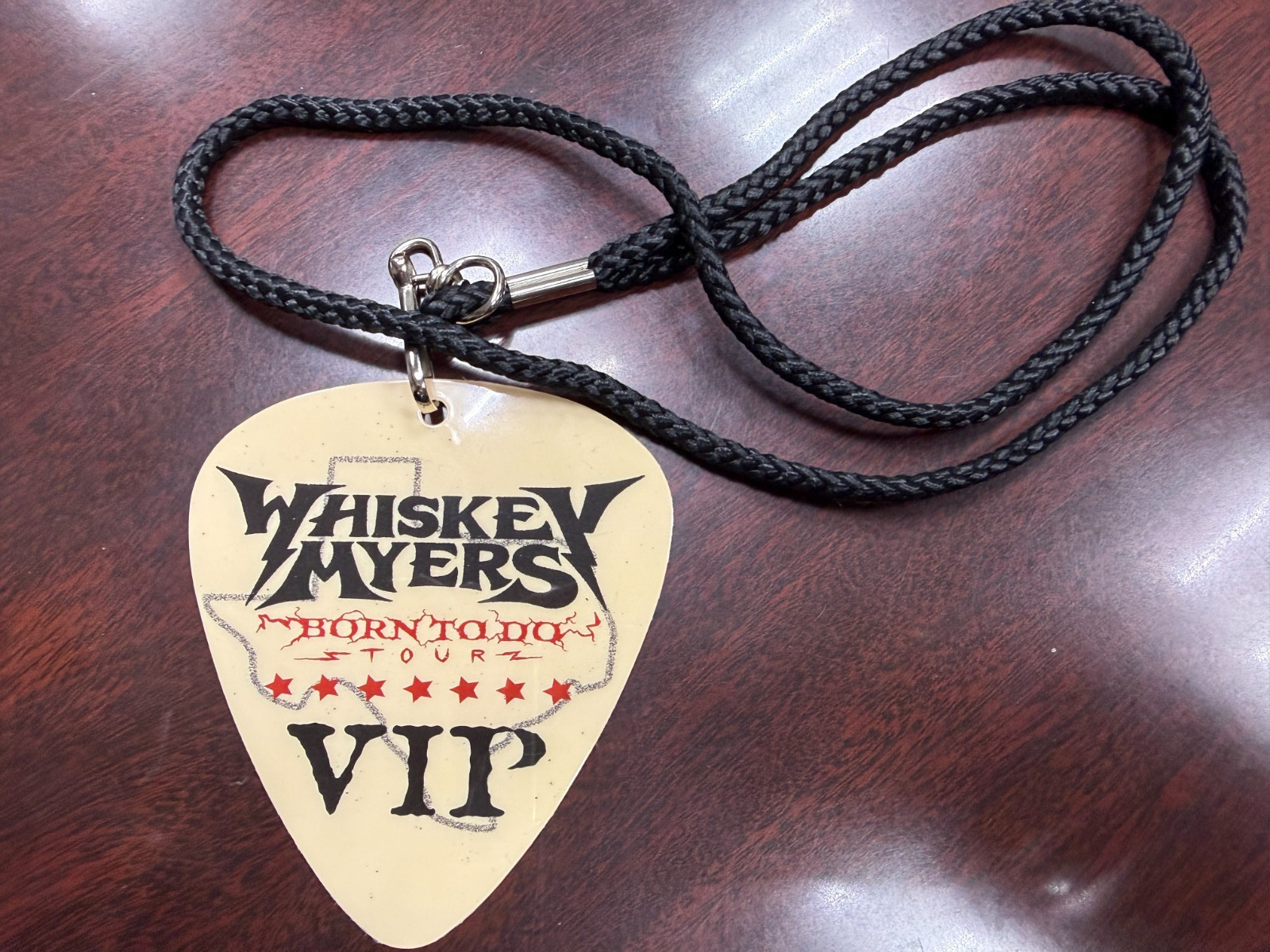 WHISKEY MYERS VIP CONCERT ACOUSTIC 2025 BUNDLE SETLIST PICK PIN WRISTBAND SWAG