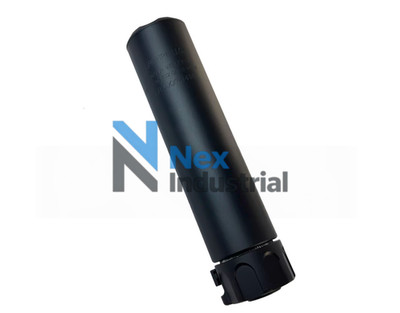 1Pc NEW FOR Airsoft Bay 162mm SOCOM556-RC2 Suppressor -14mm CCW Black