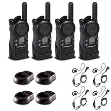4 x Motorola CLS1410 UHF 1 W 4-Channel 2-Way Radio CLS1410  4 x Motorola