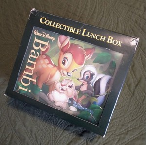 Walt Disney Bambi And Friends Collectible Metal Lunch Box (NEW IN BOX)