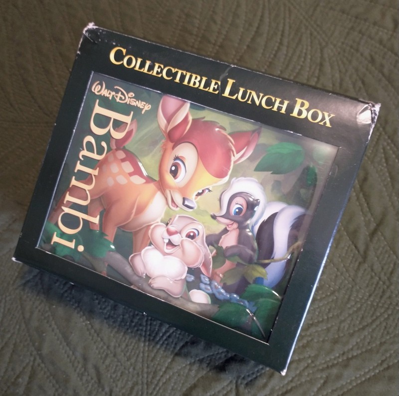 Walt Disney Bambi And Friends Collectible Metal Lunch Box (NEW IN BOX)