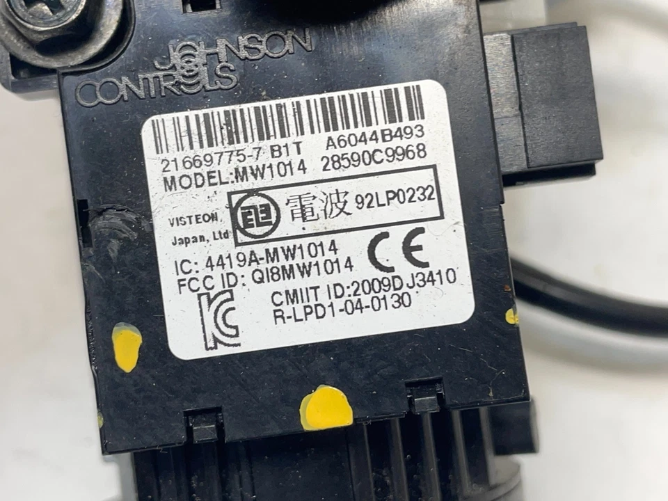 Nissan Sentra 2013-2019 interruptor de encendido bloqueo con llave e inmovilizador OEM 28590C9968 Foto 4 de 4