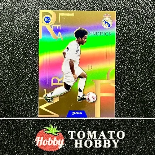 ENDRICK RC /10 GOLD REFRACTOR DAKA HOLOCENE TEAM SET 2024-25 PURE REAL MADRID