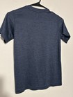 Real Madrid Blue Polyester Short Sleeve Shirt Size Youth Medium 10 Navy Blue — photo 4
