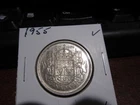 1955 - Canada 50 cent - Canadian half dollar -