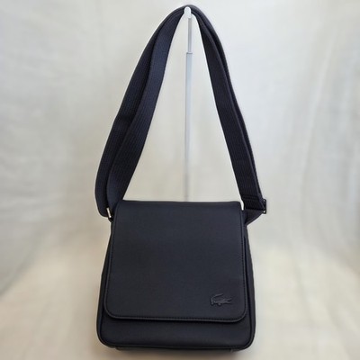 Lacoste Classic Flap Crossbody Bag | Midnight Blue | Style NH4423HC | LNC