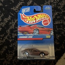 1998 Hot Wheels Metallic Brown Ferrari 308 with 5 SP Spoke Wheels 816 A19