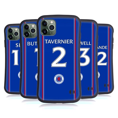 RANGERS FC 2023/24 PLAYERS HOME KIT HYBRID CASE FOR APPLE iPHONES PHONES