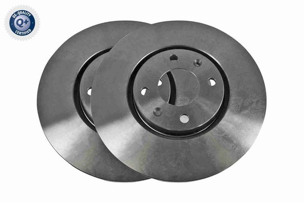 2X Bremsscheibe Vorne Vaico V22 80001 FÜR CitroËN Bremsscheiben Scheibenbremse-image