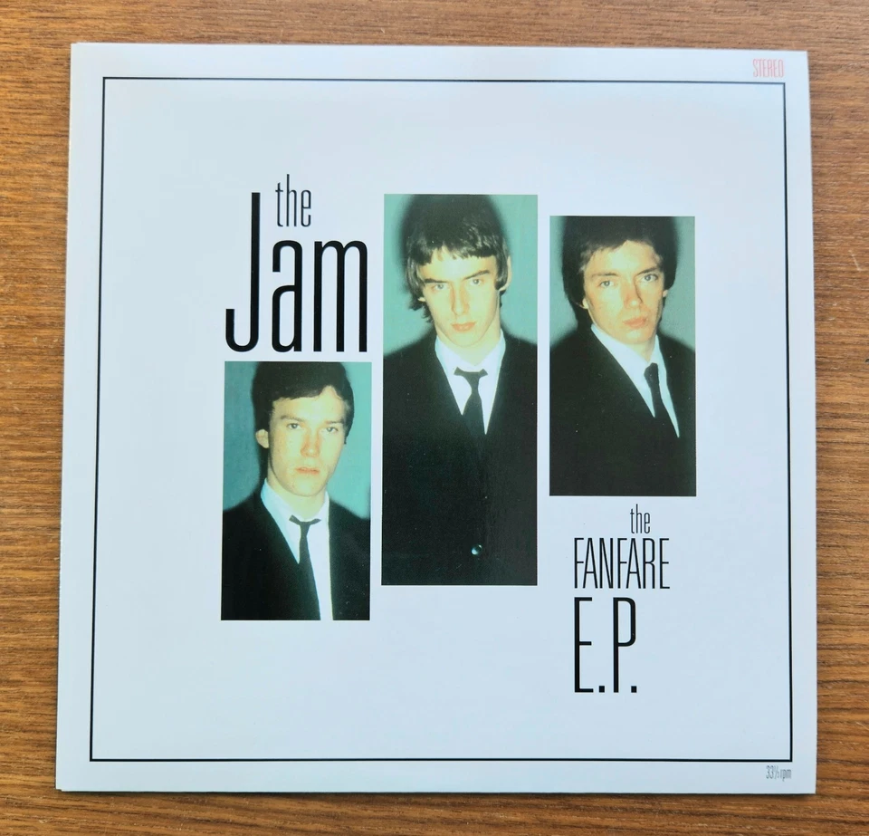 THE JAM "Fanfare E.P." The 1976 DEMO's 7" red vinyl WL EP 70s Mod Revival WELLER - Bild 3 von 4