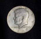 1967  50c Kennedy SILVER Half Dollar