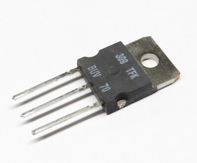 BUV70 NPN Power Transistor 1300V/600V 10A 140W TOP3, TFK