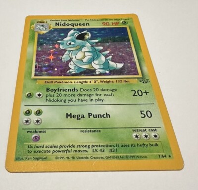 Pokemon Jungle Holo Rare Nidoqueen #7