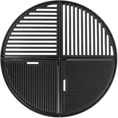Cast Iron Cooking Grate Grid Round for Weber Kettle 22'' Charcoal Performer BBQ
