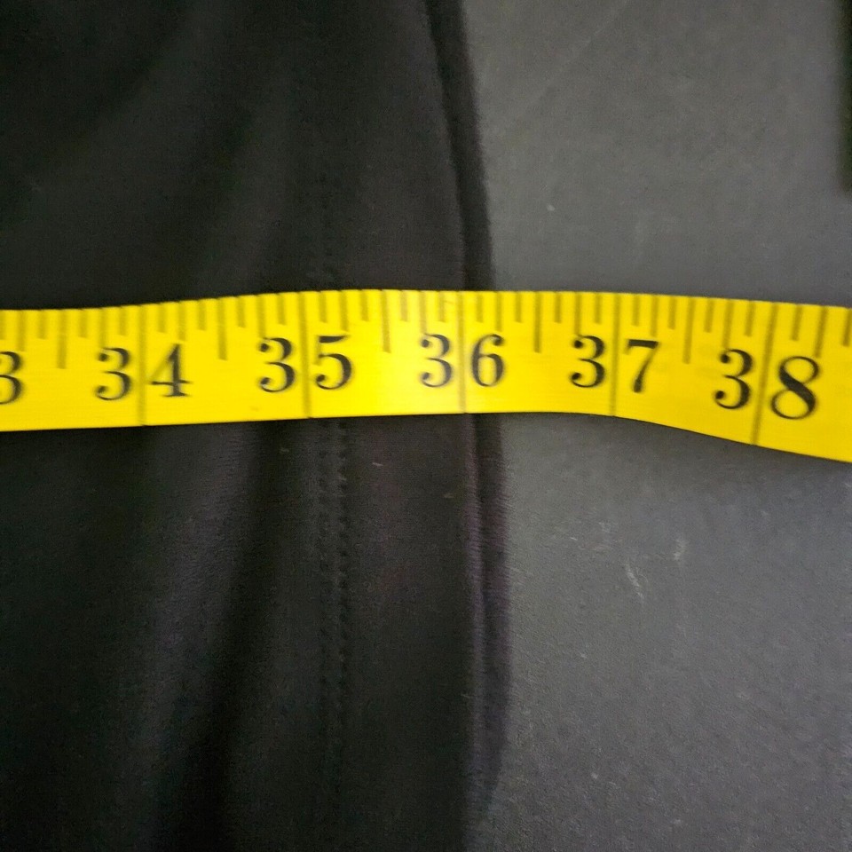 Calvin Klein Hoodie Dress Womens Size 2X Black Short Sleeve Embellished